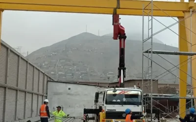 PROYECTO HUACHIPA – FABRICACION Y MONTAJE DE GRUA PORTICO 10 TON