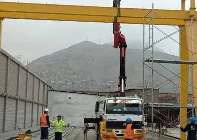 PROYECTO HUACHIPA - FABRICACION Y MONTAJE DE GRUA PORTICO 10 TON