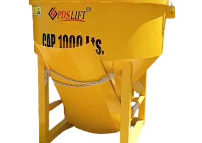 BALDE PARA CONCRETO CON CHUTE PDS LIFT