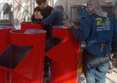 CHUTE PARA ELIMINACIÓN DE MATERIALES